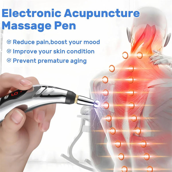 Rechargeable acupuncture pen