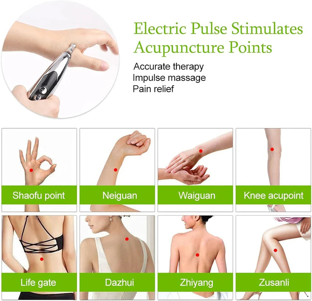Pain relief acupuncture pen