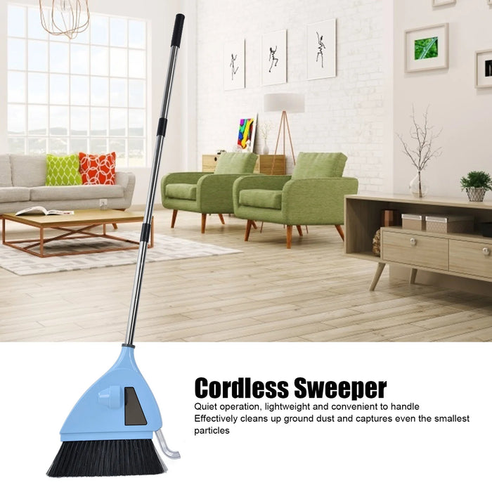 Rechargeable broom vacuum

