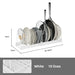Pot and pan rack


