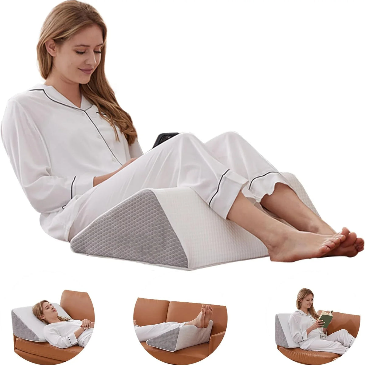 Leg elevation pillow