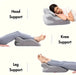 Ergonomic support pillow