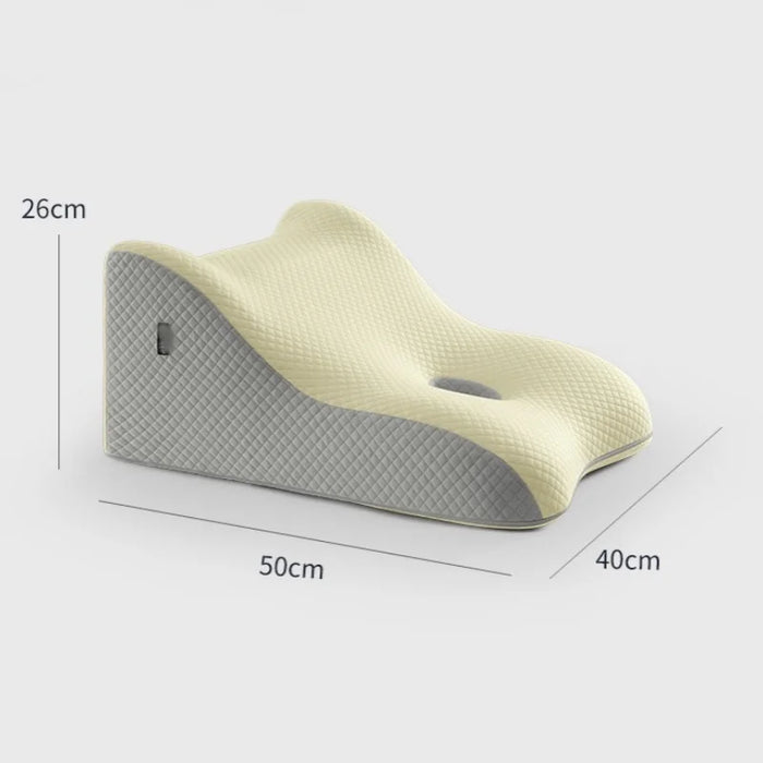 Breathable back support pillow