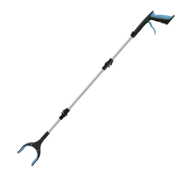 43" Foldable Grabber Tool with Magnetic 360° Swivel Clip for Elderly & Disabled