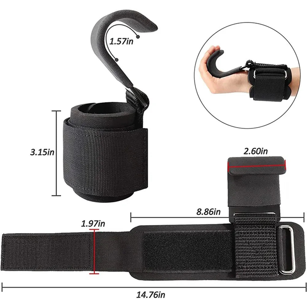 Hook Grip Lifting Straps