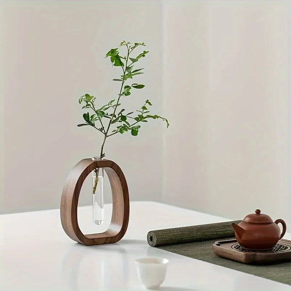 glass plant vase