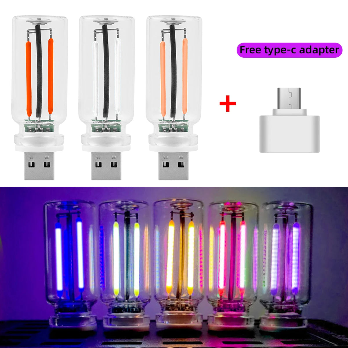 Mini USB night lamp