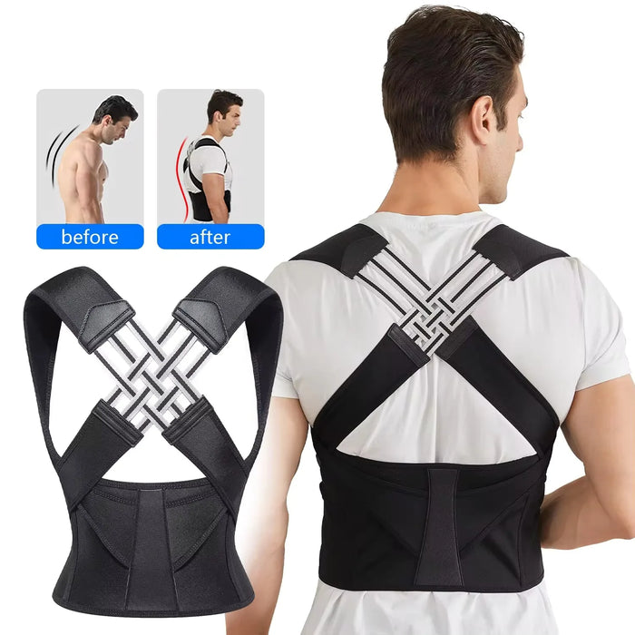 Back Brace Posture Corrector for Men & Women | Improve Posture & Relief