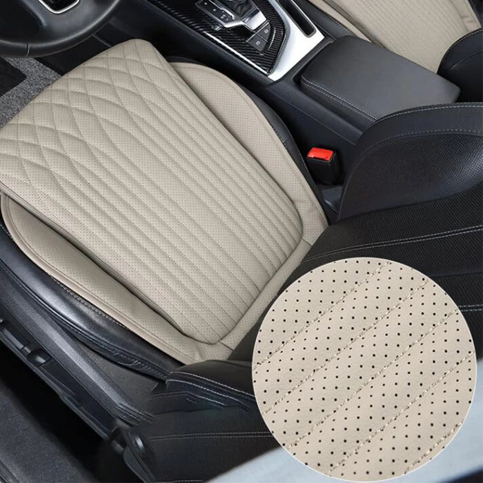 Premium PU Leather Car Seat Cushion