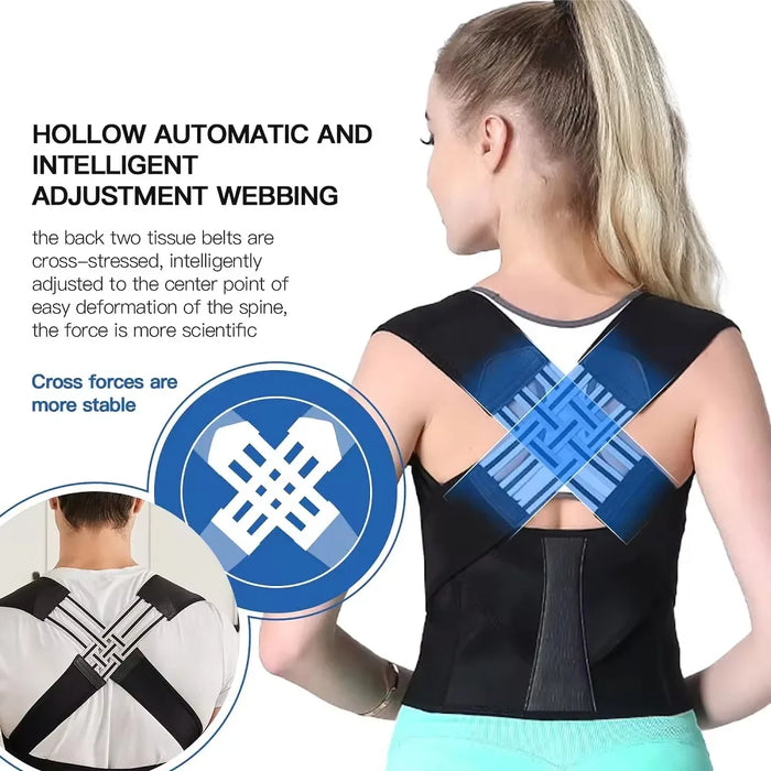 Back Brace Posture Corrector for Men & Women | Improve Posture & Relief