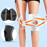 Knee stabilizer with springs