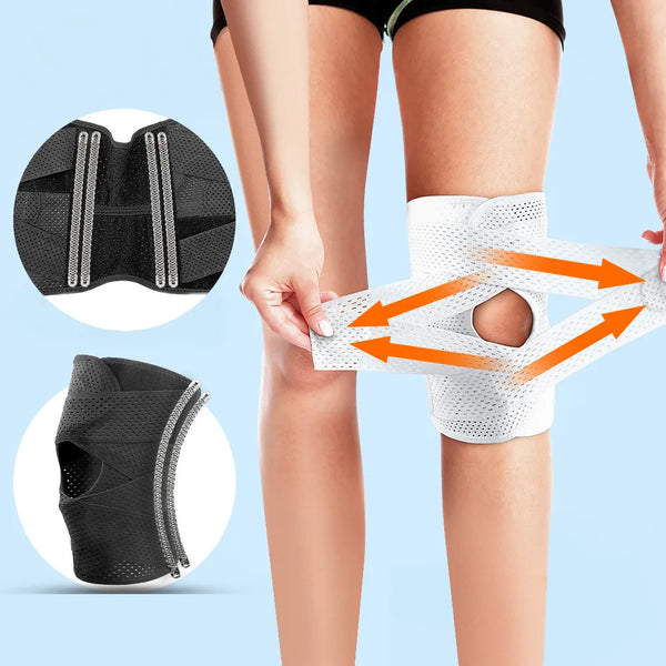 Knee stabilizer with springs