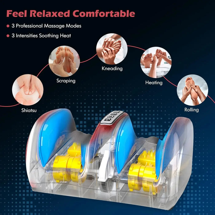 3D kneading foot massager
