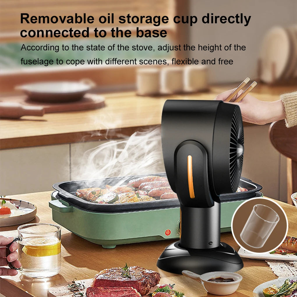 Mini air purifier for cooking