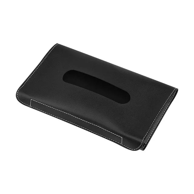 PU leather tissue holder