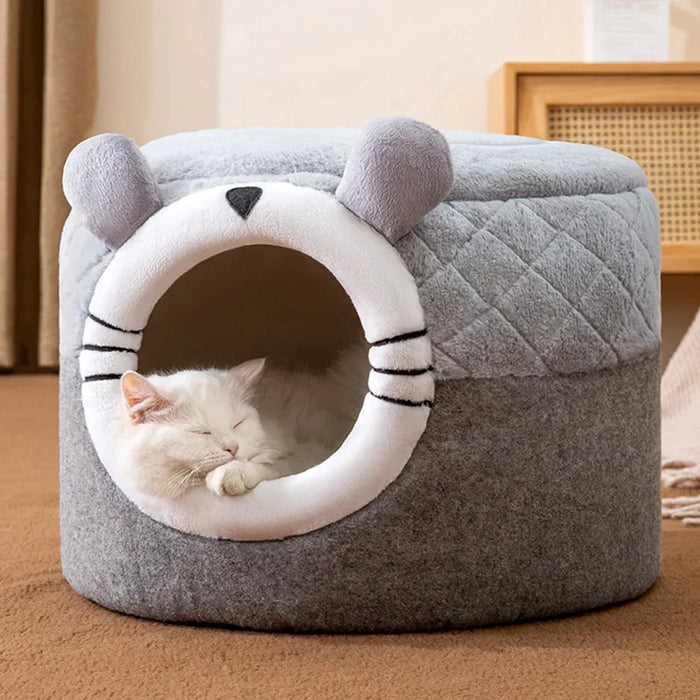 Warm Soft Pet Sleep Kennel