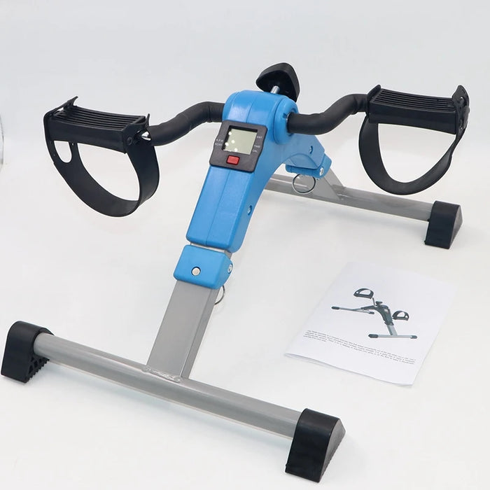 Folding Mini Exercise Bike – Compact Pedal Trainer for Arms & Legs