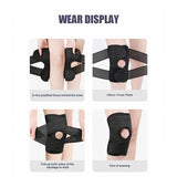 Adjustable knee brace