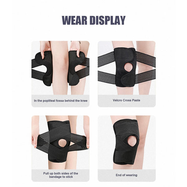 Adjustable knee brace