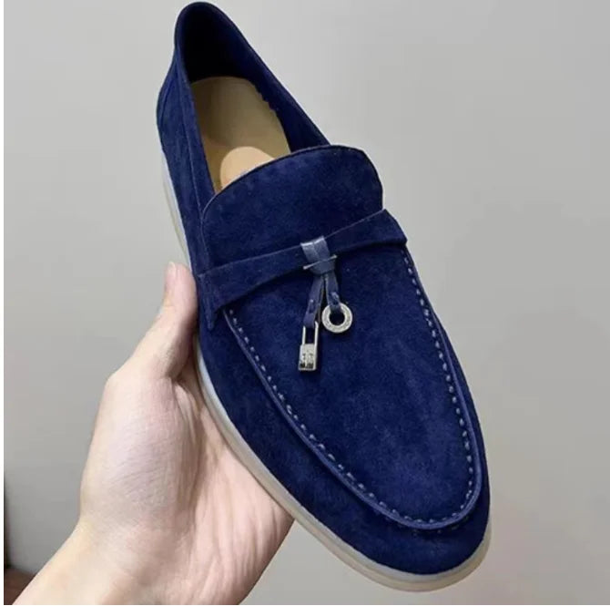 Summer Breeze Leather Loafers