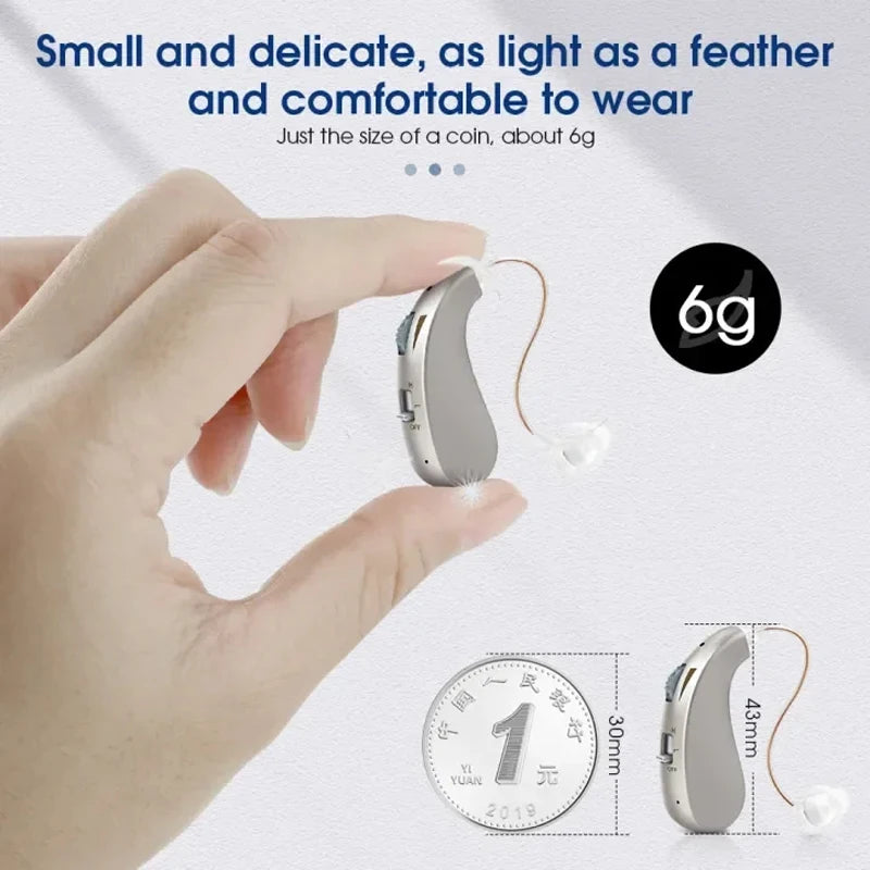 Noise cancelling hearing aid