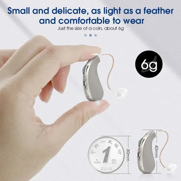 Noise cancelling hearing aid