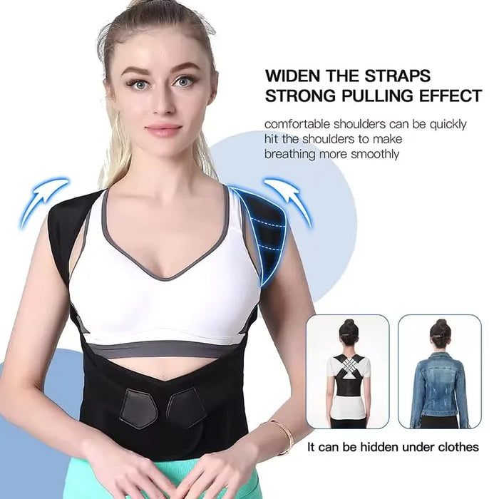 Back Brace Posture Corrector for Men & Women | Improve Posture & Relief