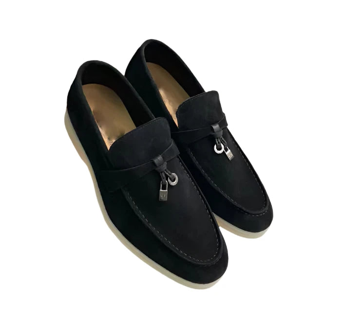 Summer Breeze Leather Loafers