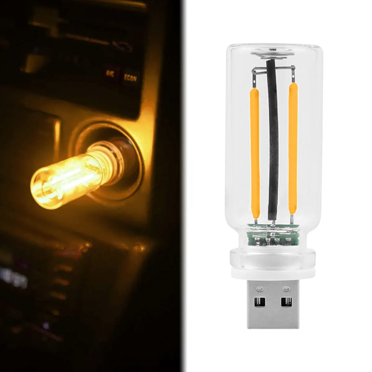 LED filament bulb