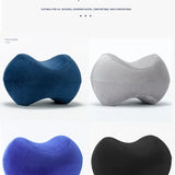 Memory foam pillow for back pain
