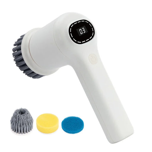 Electric spin scrubber

