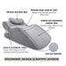 Multifunctional body pillow