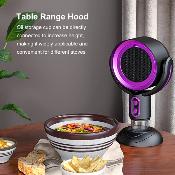 Rechargeable smoke extractor