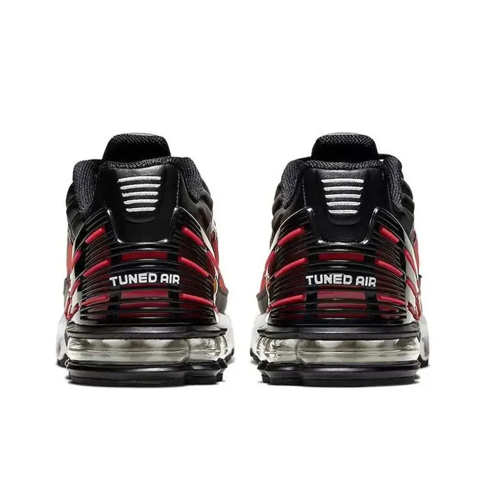 Nike Air Max Plus Tn 3 Sneakers – Cushioned Running Shoes in Bright Black & Fluorescent Green