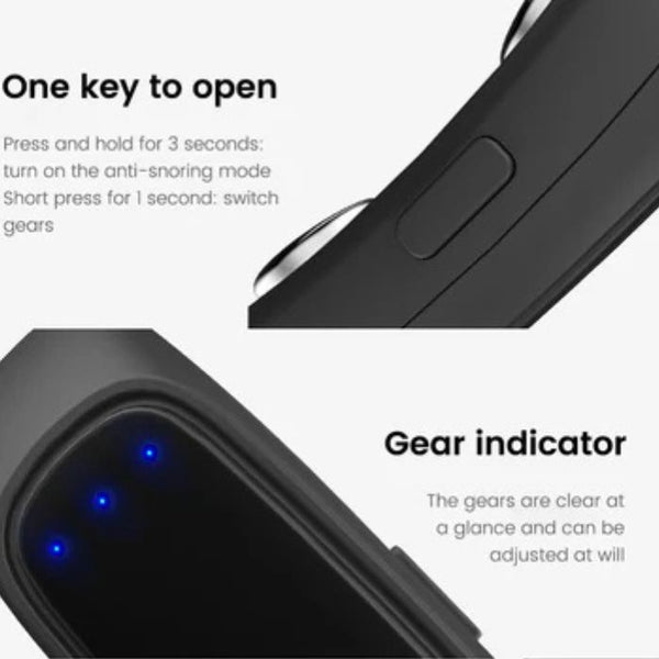 Snore reducing gadget

