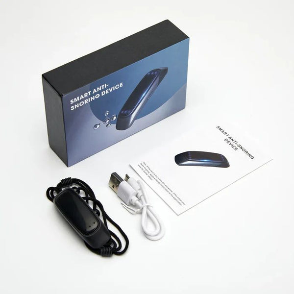 Rechargeable snore device

