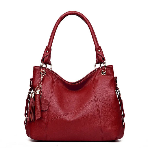 Soft leather crossbody handbags