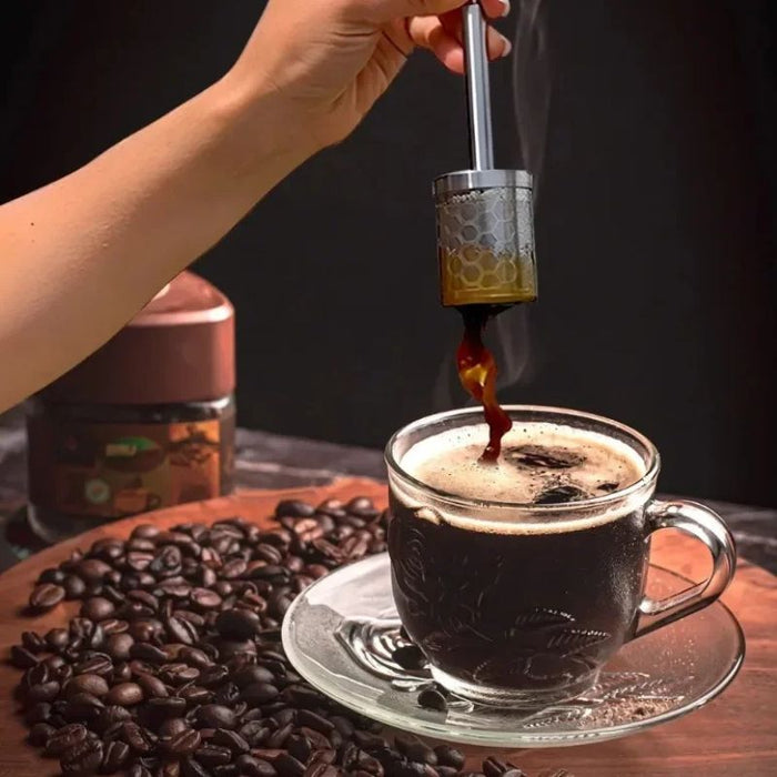 Stainless Steel Coffee Filter for Home & Camping