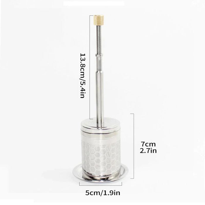 Stainless Steel Coffee Filter for Home & Camping