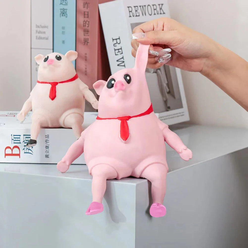 TPR pig squeeze toy