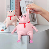 TPR pig squeeze toy