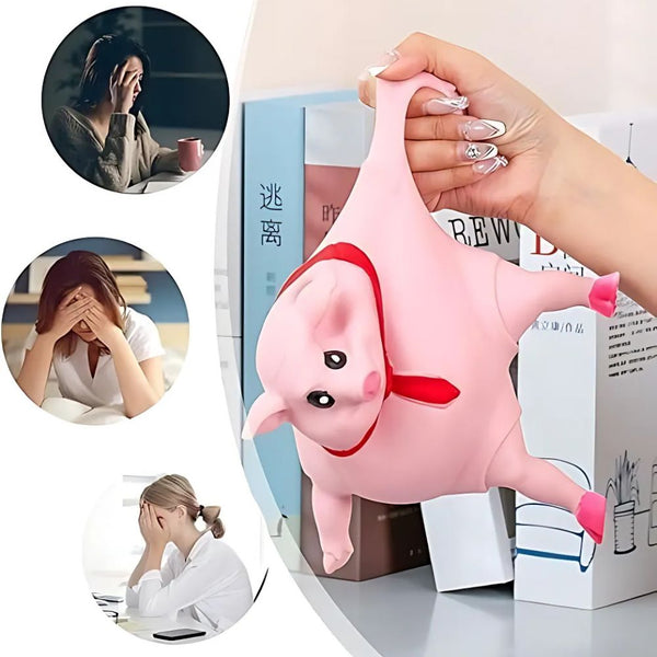 TPR pig squeeze toy