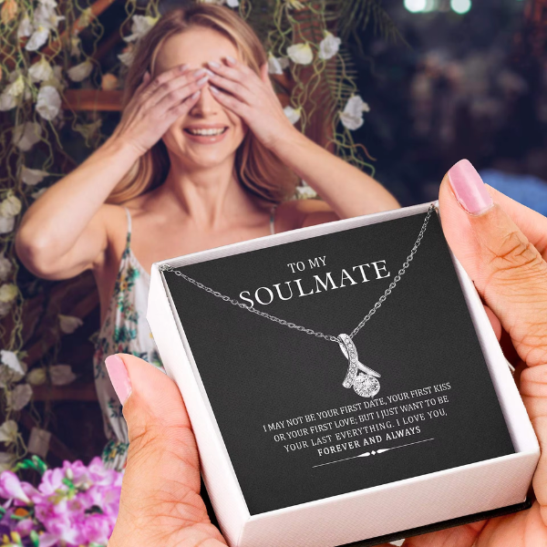 "To My Soulmate Necklace" With Gift Box