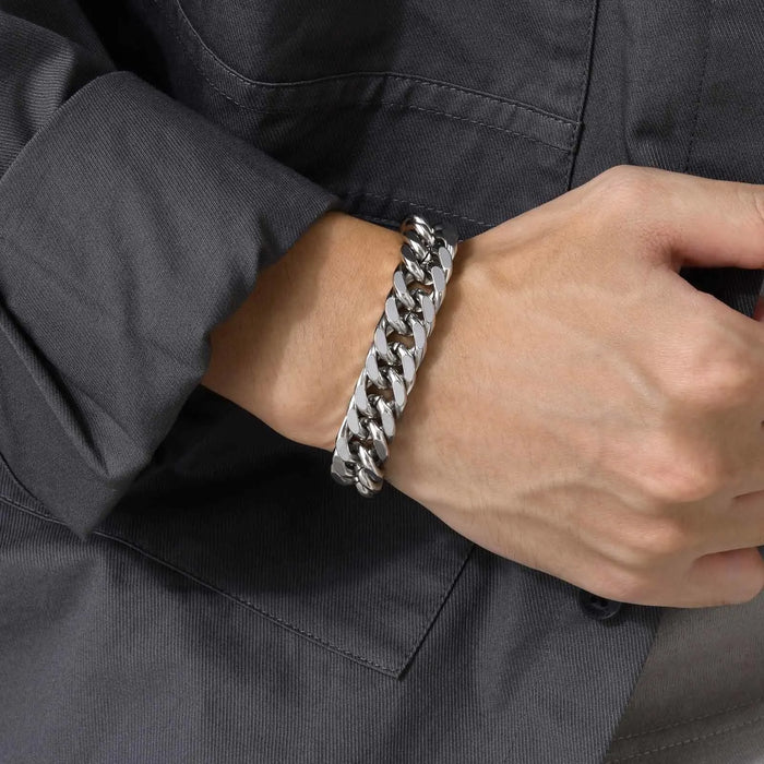 VNOX Stainless Steel Men's Bracelet – Trendy Chain Link Style