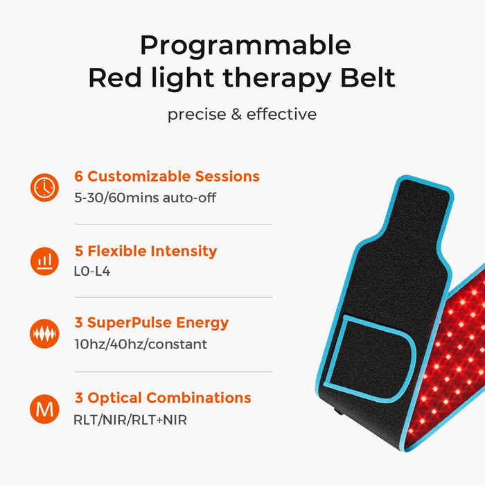 Waist wrap therapy device

