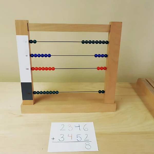 لعبة العداد الخشبي من مونتيسوري