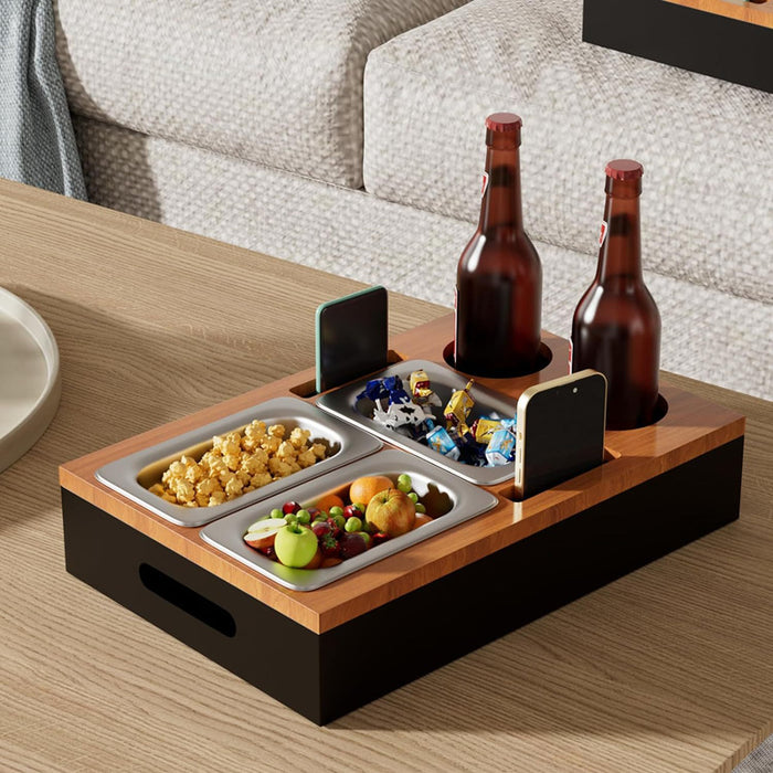 Handmade Wooden Snack Tray