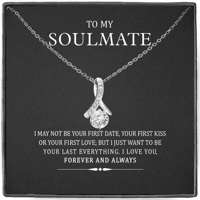 "To My Soulmate Necklace" With Gift Box