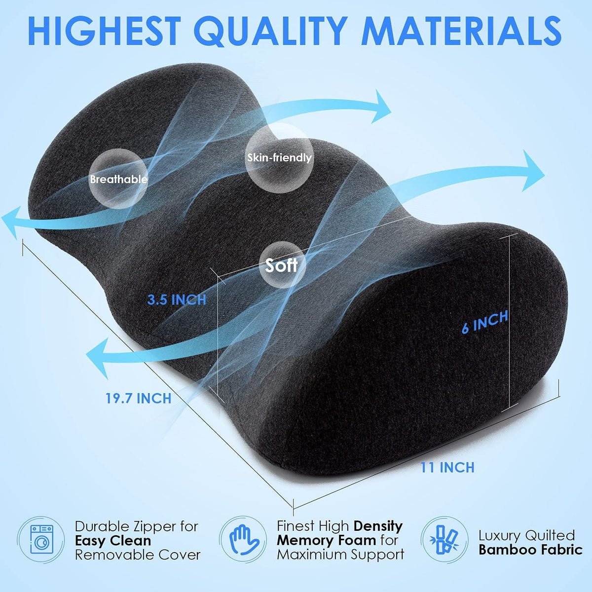 Orthopedic knee cushion
